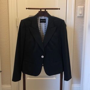 Navy Pinstriped Armani Pantsuit